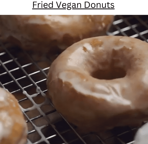 Fried Vegan Donuts vegan Dinner Cooking Ideas
