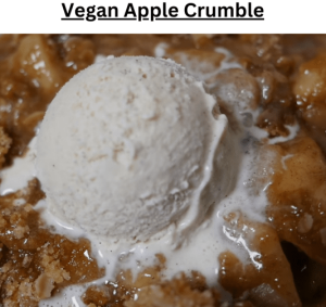 Vegan Apple Crumble