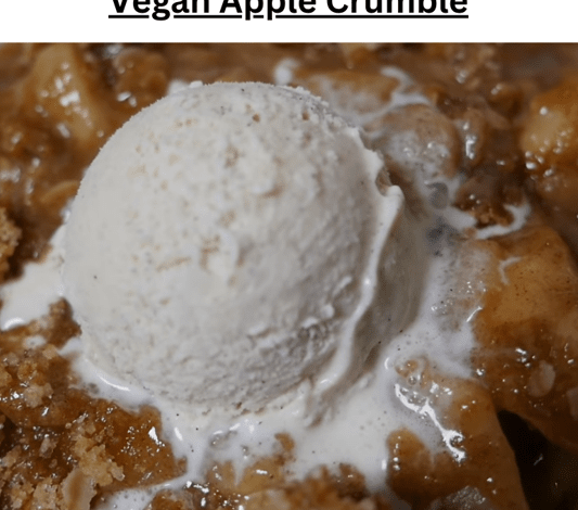 Vegan Apple Crumble