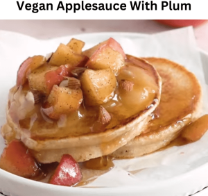 Vegan Applesauce With Plum