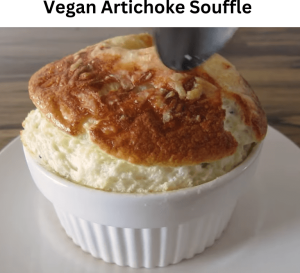 Vegan Artichoke Souffle