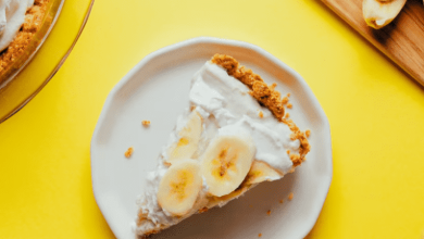 Vegan Banana Cream Pie
