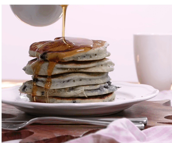 Vegan Blueberry Pancake Recipe