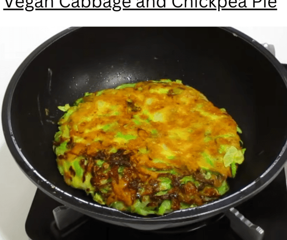 Vegan Cabbage And Chickpea Pie