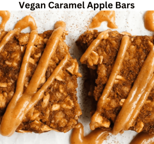 Vegan Caramel Apple Bars
