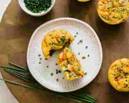 Vegan Chickpea Frittata Muffin