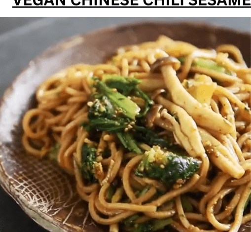 Vegan Chinese Chili Sesame