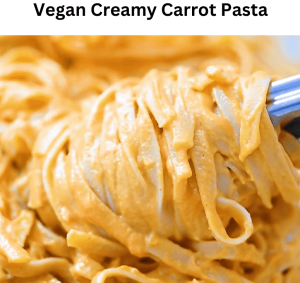 Vegan Creamy Carrot Pasta