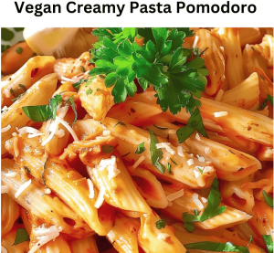 Vegan Creamy Pasta Pomodoro