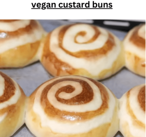 Vegan Custard Buns