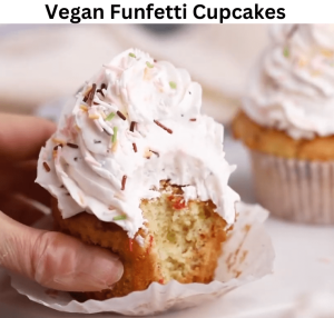 Vegan Funfetti Cupcake