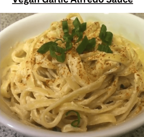 Vegan Garlic Alfredo Sauce
