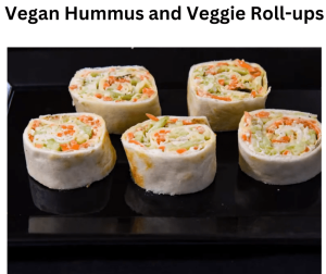 Vegan Hummus and Veggie Roll-Ups
