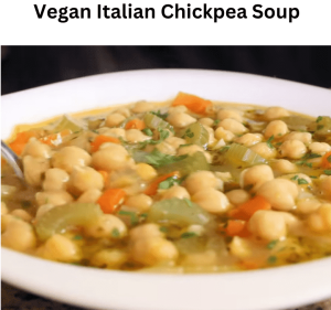 Vegan Italian Chickpea Soup