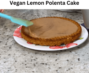 Vegan Lemon Polenta Cake