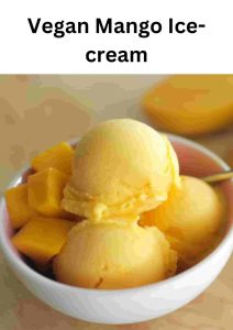 Vegan Mango Ice-cream