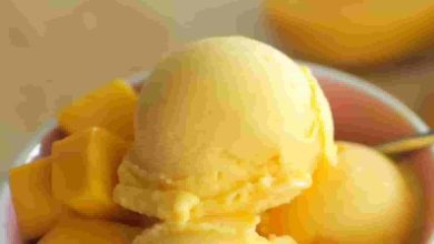 Vegan Mango Ice-cream