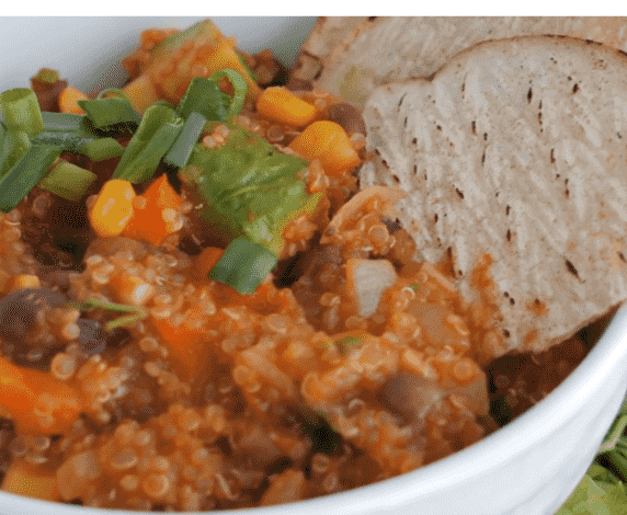 Vegan Mexican Quinoa Bowl