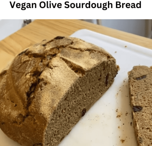 Vegan Olive Sourdough Bread