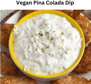 Vegan Pina Colada Dip