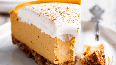 Vegan Pumpkin Cheesecake