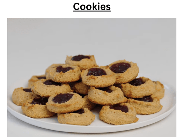 Vegan Raspberry Almond Thumbprint Cookies