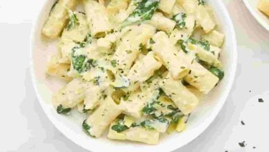 Vegan Spinach Artichoke Pasta