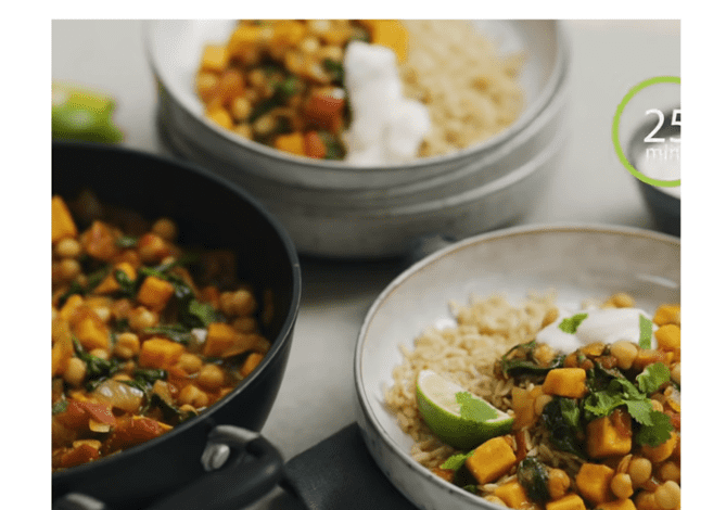 Vegan Sweet Potato And Chickpea Curry