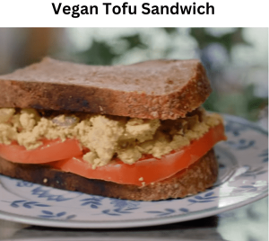 Vegan Tofu Sandwich