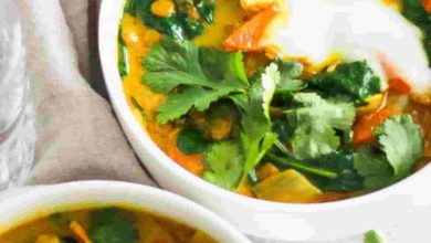 Vegan Turmeric Soup