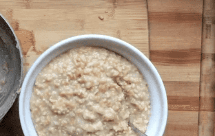 Vegan Whole Oat Porridge
