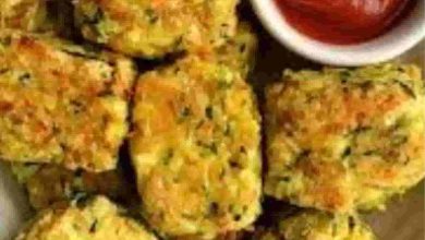 Vegan Zucchini Tater Tots