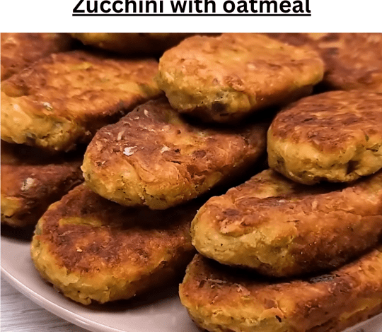 Zucchini With Oatmeal